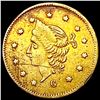 Image 1 : 1867 Round California Gold Half Dollar HIGH GRADE