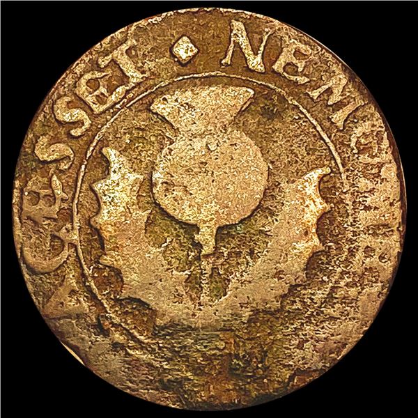 1642-50 2 Pence Charles I Scotland  NICELY CIRCULATED