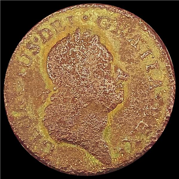 1723 Hibernia Coin NICELY CIRCULATED