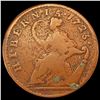 Image 2 : 1723 Hibernia Coin NICELY CIRCULATED