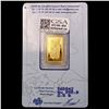 Image 2 : Suisse 0.0881oz Gold Bar UNCIRCULATED