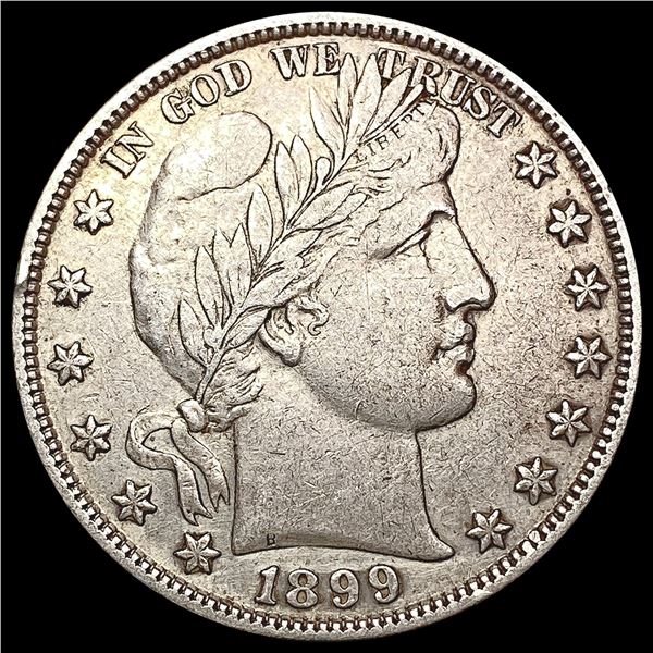 1899 Barber Half Dollar CLOSELY UNCIRCULATED