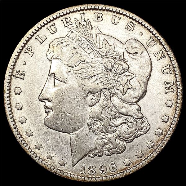 1896-O Morgan Silver Dollar NEARLY UNCIRCULATED