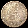 Image 1 : 1876 Seated Liberty Quarter LIGHTLY CIRCULATED
