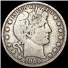 Image 1 : 1909 Barber Half Dollar NICELY CIRCULATED