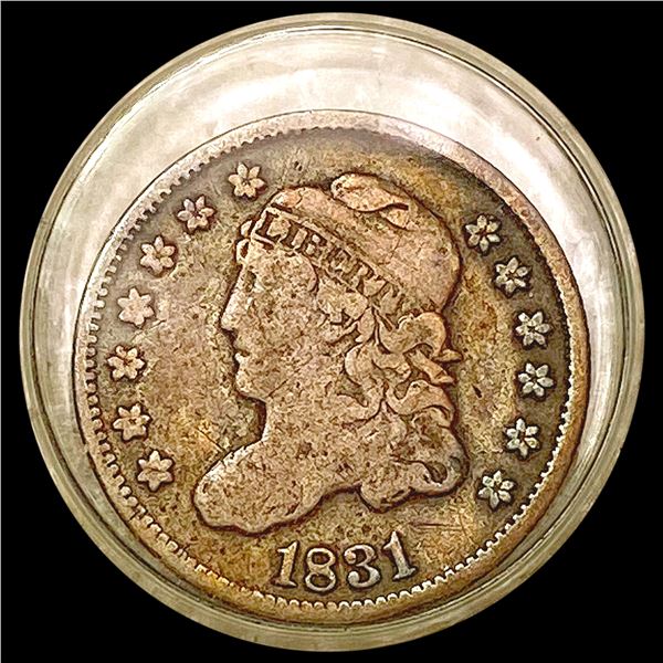 1831 Capped Bust Half Dime NICELY CIRCULATED