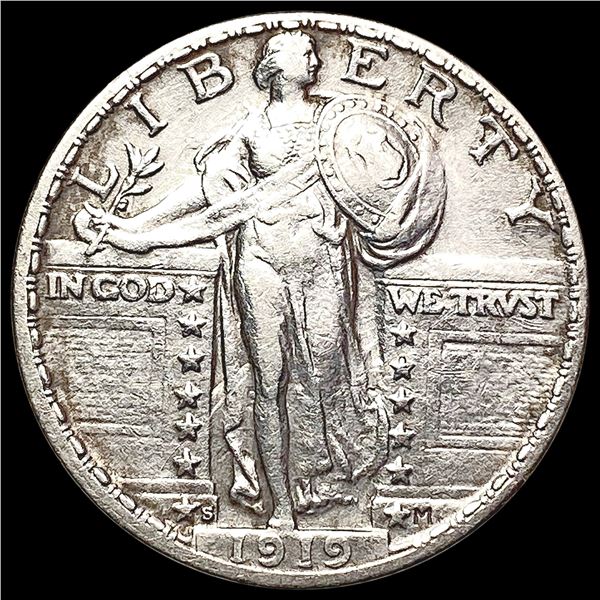 1919-S Standing Liberty Quarter CLOSELY UNCIRCULATED