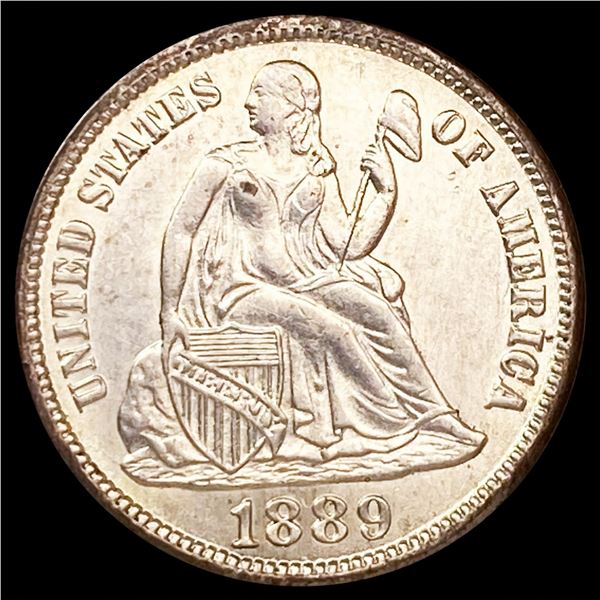 1889-S Seated Liberty Dime UNCIRCULATED
