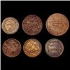 Image 2 : [6] 1863 Assorted U.S. Tokens HIGH GRADE