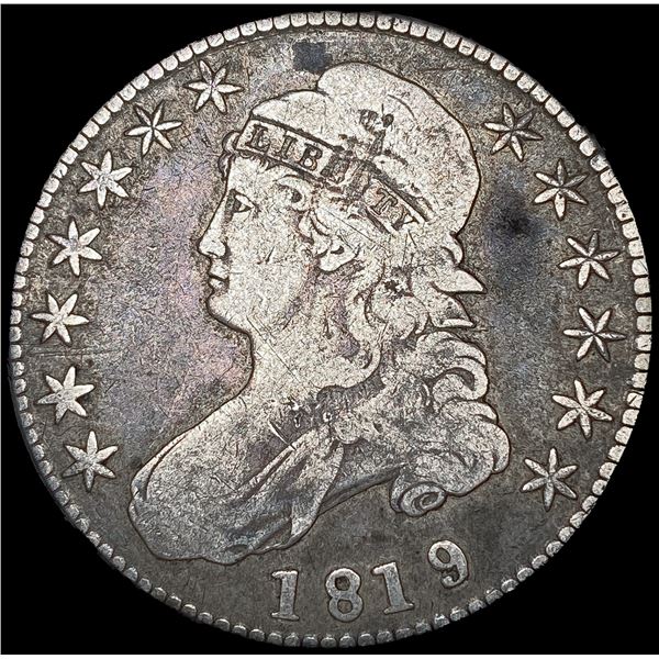 1819 Capped Bust Half Dollar NICELY CIRCULATED