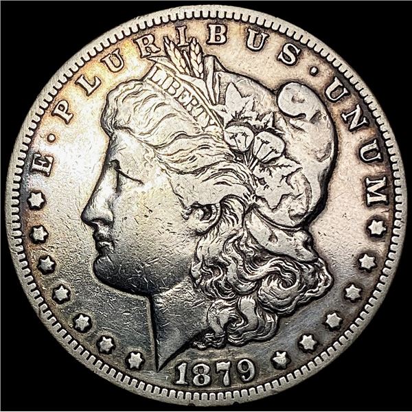 1879-CC Morgan Silver Dollar LIGHTLY CIRCULATED