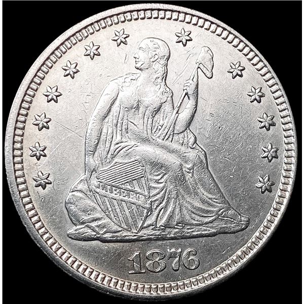 1876 Seated Liberty Quarter UNCIRCULATED