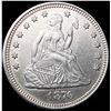 Image 1 : 1876 Seated Liberty Quarter UNCIRCULATED