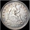Image 1 : 1855 Arws Seated Liberty Half Dime UNCIRCULATED
