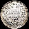 Image 2 : 1855 Arws Seated Liberty Half Dime UNCIRCULATED