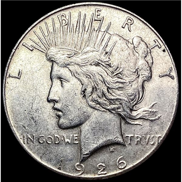 1926-S Silver Peace Dollar CLOSELY UNCIRCULATED