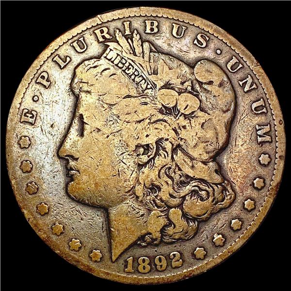 1892-CC Morgan Silver Dollar NICELY CIRCULATED