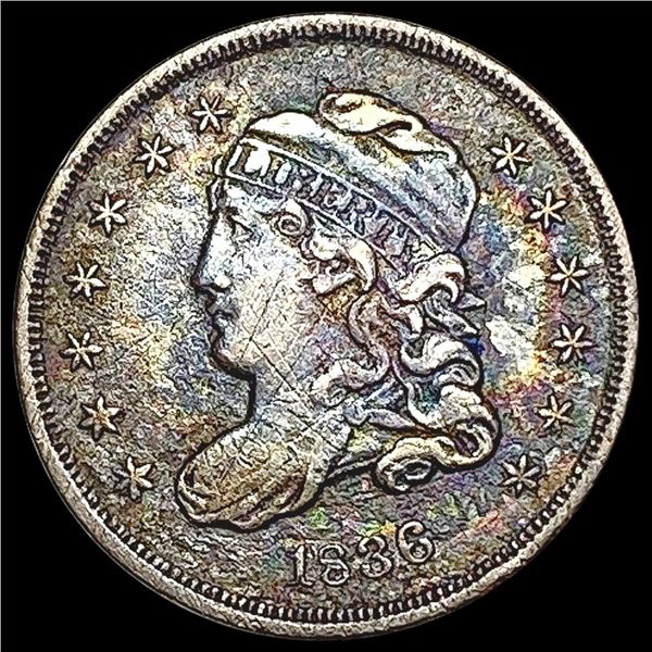 1836 Capped Bust Half Dime CLOSELY UNCIRCULATED