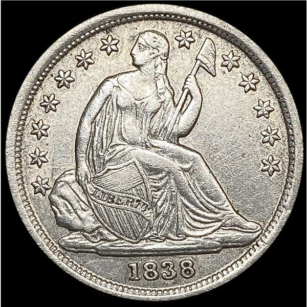1838 Seated Liberty Dime HIGH GRADE