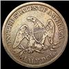 Image 2 : 1858 Seated Liberty Half Dollar NICELY CIRCULATED