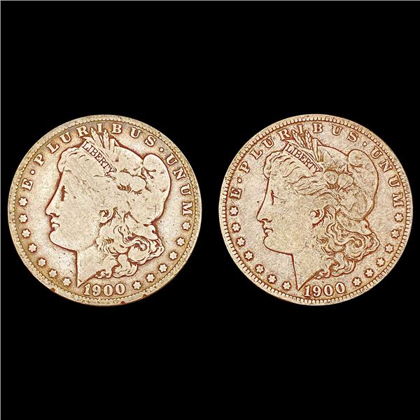 [2] 1900 Morgan Silver Dollar HIGH GRADE