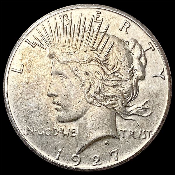 1927 Silver Peace Dollar CLOSELY UNCIRCULATED