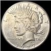 Image 1 : 1927 Silver Peace Dollar CLOSELY UNCIRCULATED