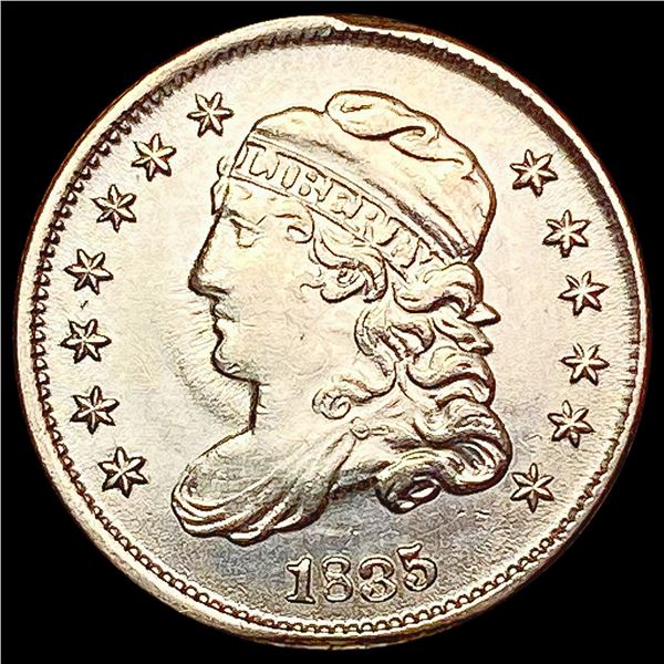 1835 Capped Bust Half Dime UNCIRCULATED