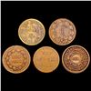 Image 2 : [5] 1863 Assorted U.S. Tokens HIGH GRADE