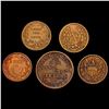 Image 2 : [5] 1863 Varied U.S. Tokens HIGH GRADE