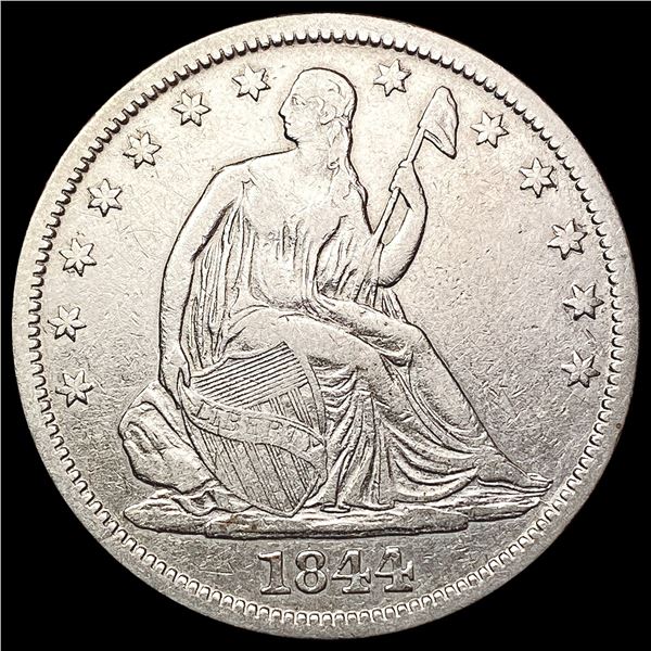1844-O Seated Liberty Half Dollar LIGHTLY CIRCULATED