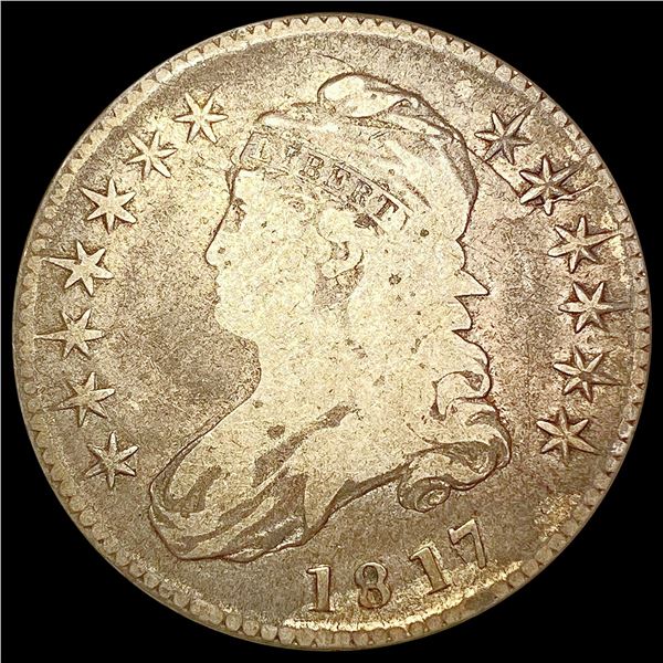 1817 Capped Bust Half Dollar NICELY CIRCULATED