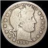 Image 1 : 1909 O Barber Quarter NICELY CIRCULATED