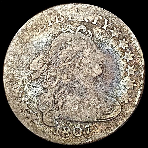 1807 Draped Bust Dime NICELY CIRCULATED