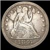 1847 O Seated Liberty Quarter NICELY CIRCULATED