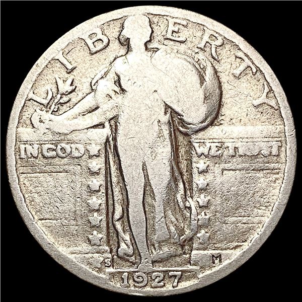 1927 S Standing Liberty Quarter NICELY CIRCULATED