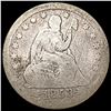 Image 1 : 1853 A/r Seated Liberty Quarter NICELY CIRCULATED