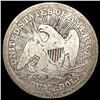 Image 2 : 1853 A/r Seated Liberty Quarter NICELY CIRCULATED