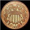 Image 1 : 1871 Two Cent Piece LIGHTLY CIRCULATED