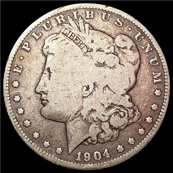 1904-S Morgan Silver Dollar NICELY CIRCULATED