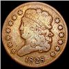 Image 1 : 1828 Classic Head Half Cent NICELY CIRCULATED