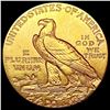 Image 2 : 1908 $2.50 Gold Quarter Eagle CLOSELY UNCIRCULATED