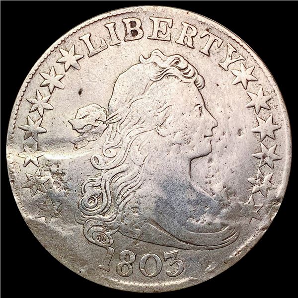 1803 Draped Bust Half Dollar LIGHTLY CIRCULATED