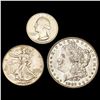 Image 1 : 1882-1941 Varied US Silver Coinage Lot [3 Coins] UNCIRCULATED