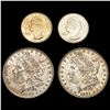Image 1 : 1881-1936 Varied US Silver Coinage Lot [4 Coins] HIGH GRADE