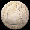 1872 Seated Liberty Dollar NICELY CIRCULATED