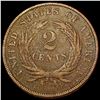 Image 2 : 1872 Two Cent Piece LIGHTLY CIRCULATED