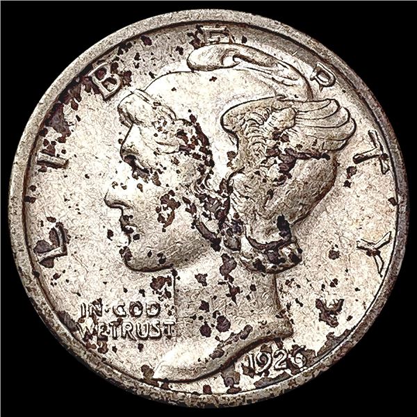 1926-S Mercury Dime NEARLY UNCIRCULATED