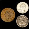 Image 1 : [3] 1831-1936 Varied US Coinage Lot HIGH GRADE