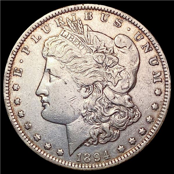 1894 Morgan Silver Dollar NEARLY UNCIRCULATED